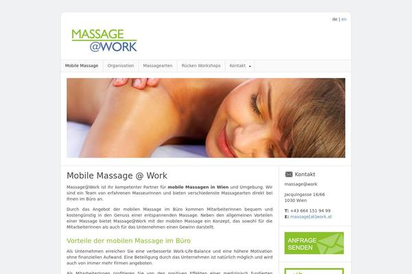 Nano theme site design template sample