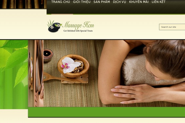 SPA Treats theme site design template sample
