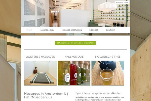 massagehuys.nl site used Massagehuys