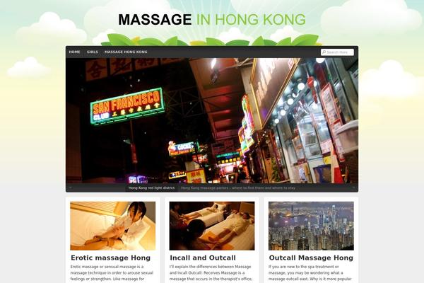 Natural theme site design template sample