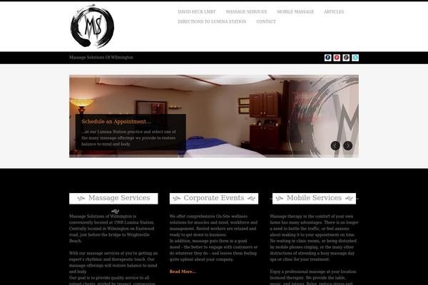 Sevenwonders theme site design template sample