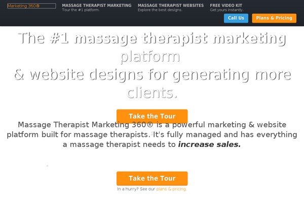 Marketing360-vertical theme site design template sample