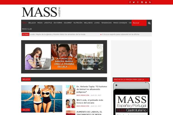Storm theme site design template sample