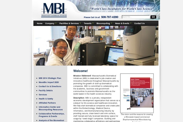massbiomed.org site used Mbi