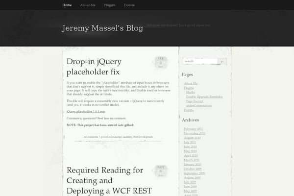 Elegant Grunge theme site design template sample