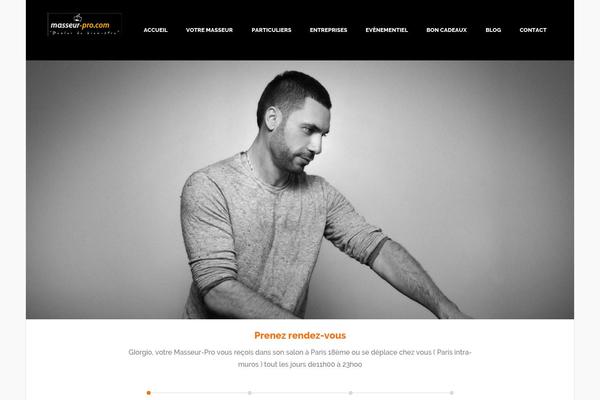 Slowave theme site design template sample