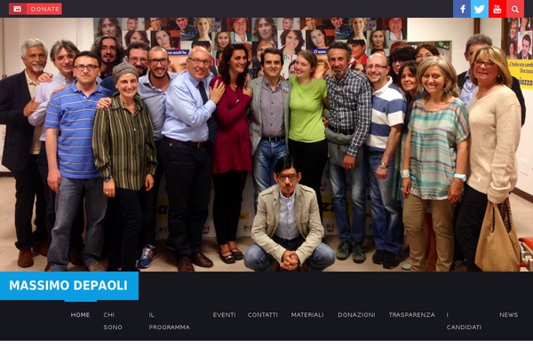 Parlament theme site design template sample