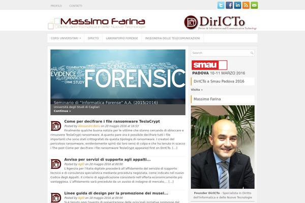 Newscom theme site design template sample