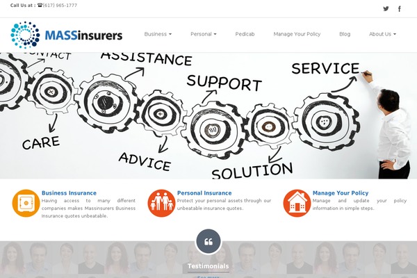 Studium theme site design template sample