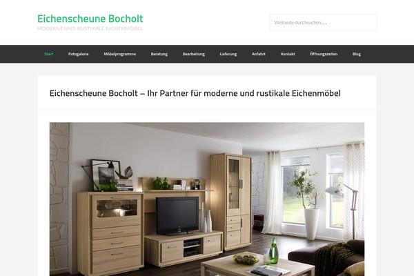 Enterprise Pro theme site design template sample