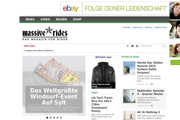 massive-rides.de site used Max Mag