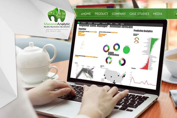 Massive theme site design template sample