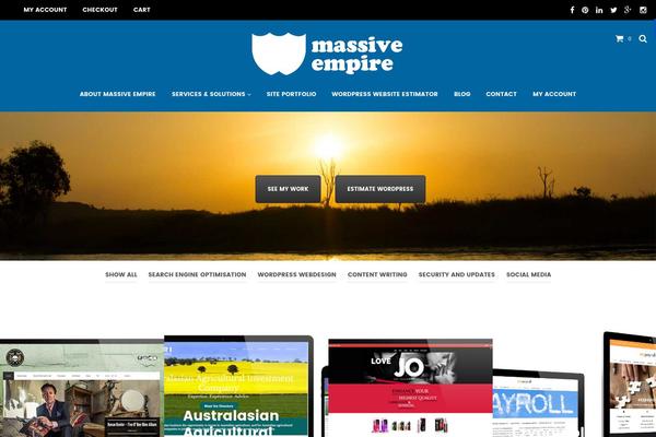 Fortis7 theme site design template sample
