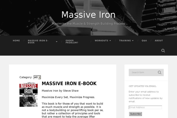 Baskerville theme site design template sample