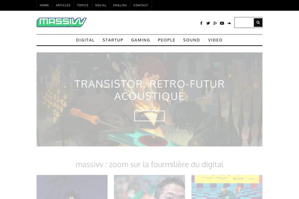 Simplemag theme site design template sample