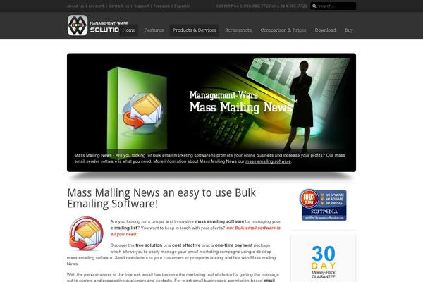 Site using Widgetkit plugin