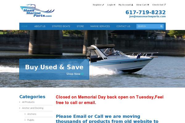 massmarineparts.com site used Massmarinepartscom