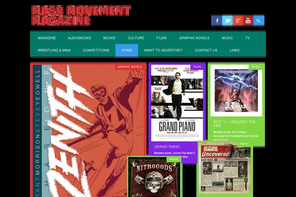 massmovement.co.uk site used MH Newsdesk lite