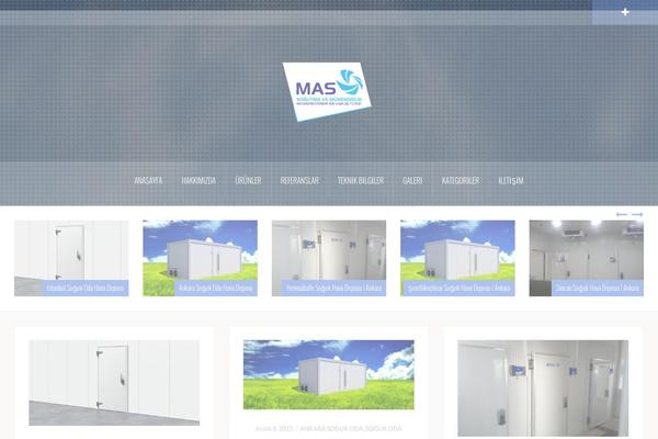 Oria theme site design template sample