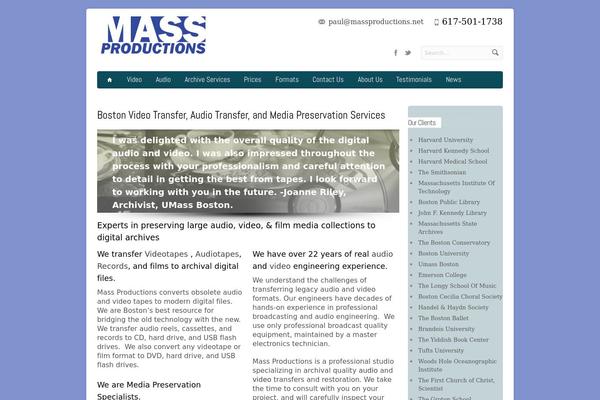 Aqua theme site design template sample