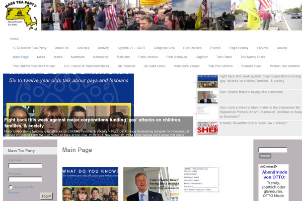 Custom Community Pro theme site design template sample
