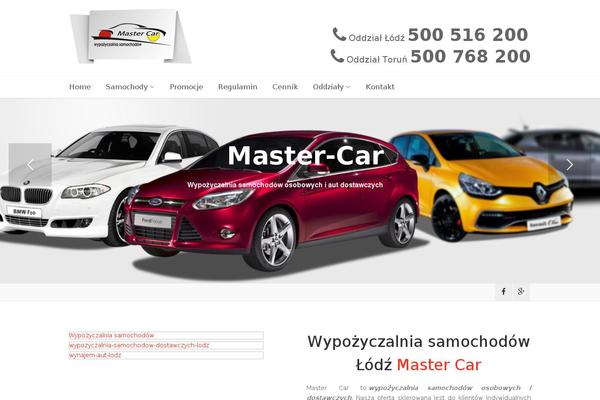 Autostars theme site design template sample