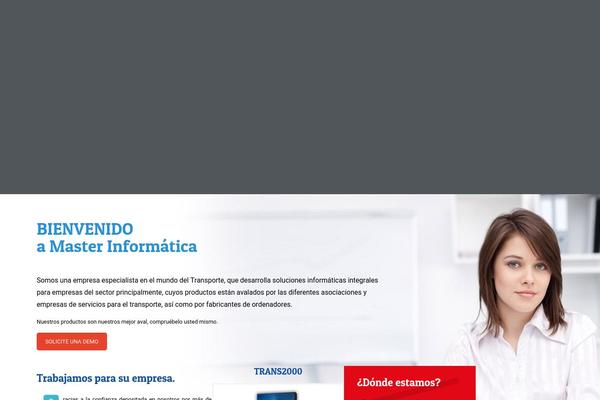 BeTheme Child theme site design template sample