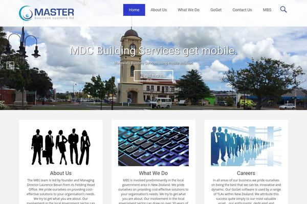 Radiate Pro theme site design template sample