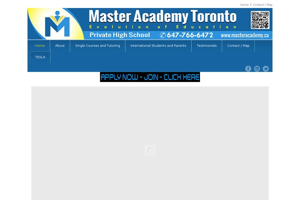 Education theme site design template sample