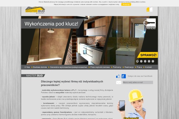 Master theme site design template sample