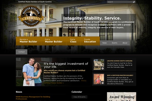 masterbuildersc.org site used Cmb