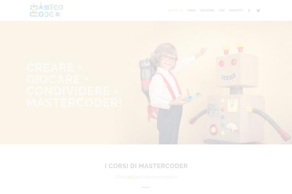mastercoder.com site used Contactlab_en