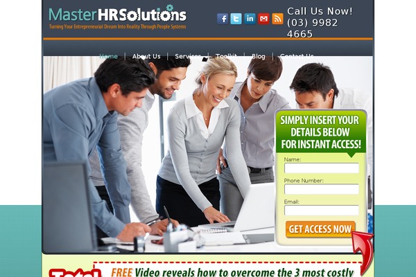Site using InstaBuilder plugin