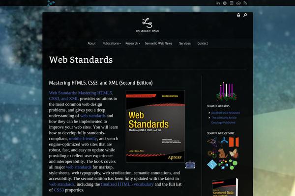 masteringhtml5css3.com site used Enfinity