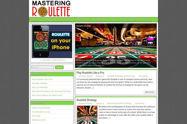 Frontier theme site design template sample