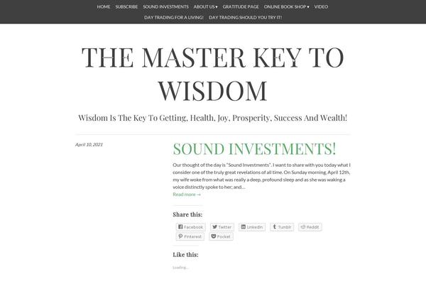 Bold Headline theme site design template sample