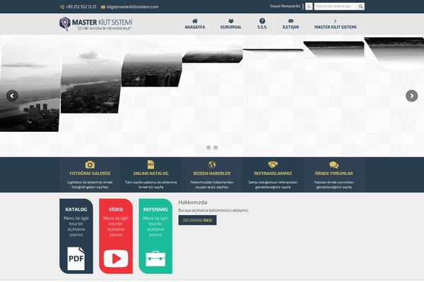 Safirkurumsal theme site design template sample
