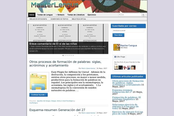 Graphene theme site design template sample