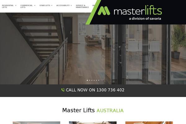 masterlifts.com.au site used Divi Child