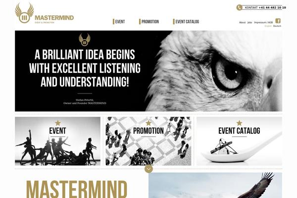 Leviate theme site design template sample