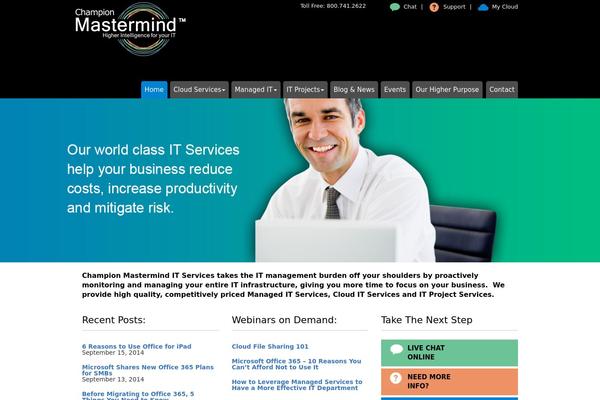 masterminditservices.com site used Core Blog