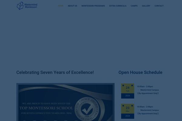 Eikra-child theme site design template sample