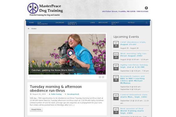 Alyeska Child theme site design template sample