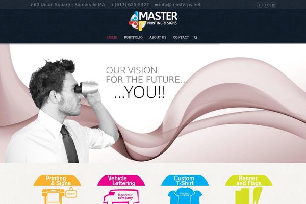 Site using Hero - Creative Portfolio plugin