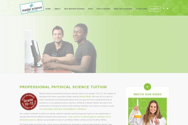 Pro theme site design template sample