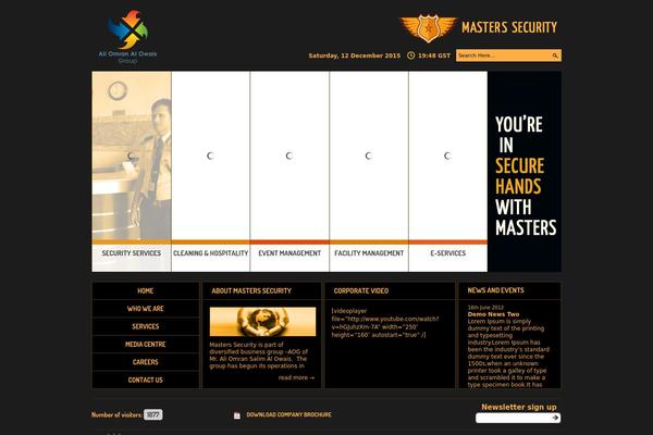 mastersecurityuae.com site used Master