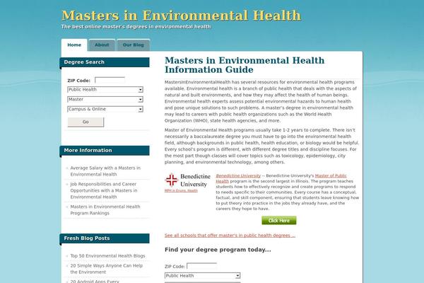 Citizen Journal theme site design template sample