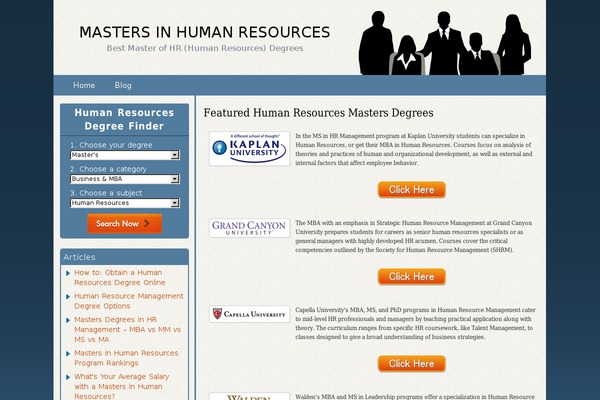 mastersinhumanresources.org site used Green-thesis