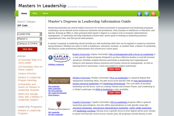 green-thesis theme websites examples