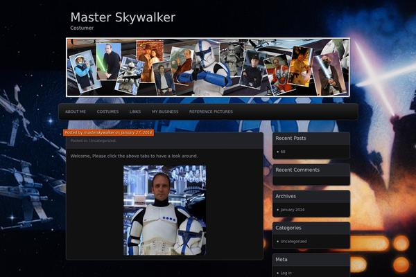Parament theme site design template sample